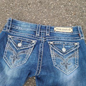 Rock Revival women's size 26 x 34 Jamie Easy Boot fit jeans womens